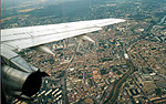 Anflug �ber Mulhouse