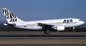 Der neue A310 der ASA